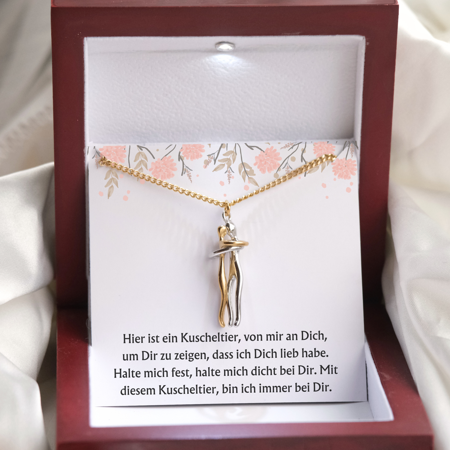 Personalisierte Plüsch Halskette