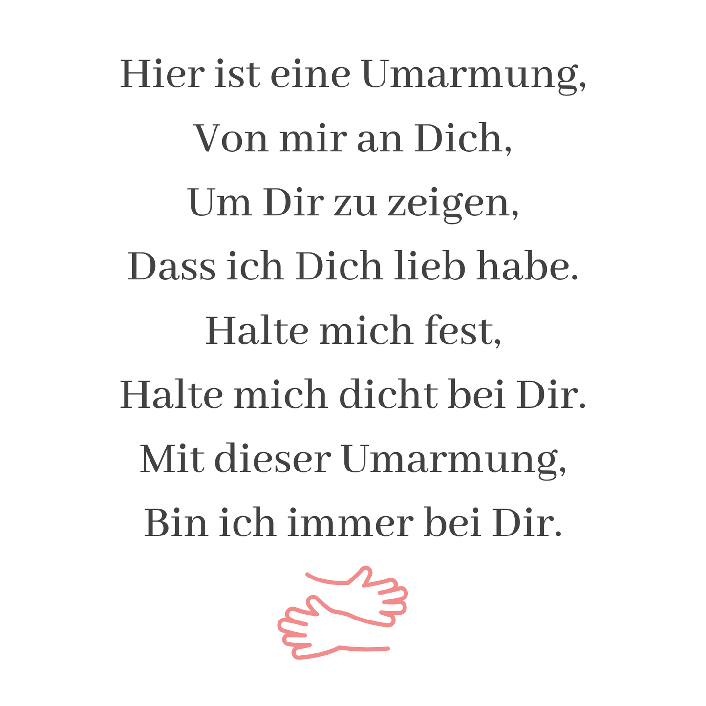 R1-T91- Umarmung ring 1 + 1 FREI