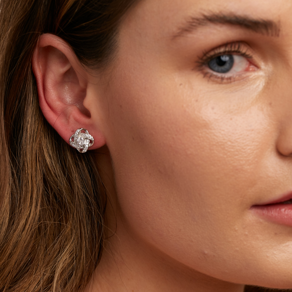 Liebesknoten Ohrringe