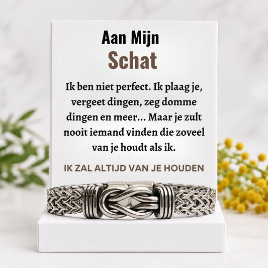An meinen Schatz – Deluxe Infinity Armband für ihn