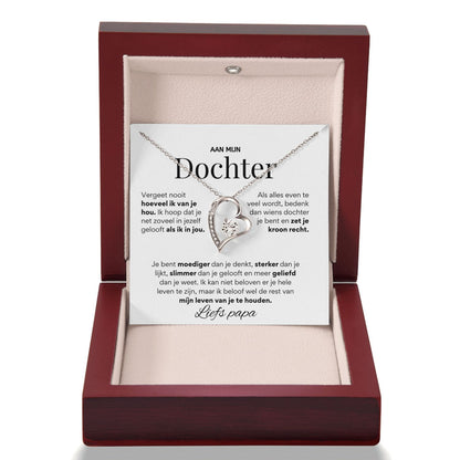 Für meine Tochter – Herzkette – In Liebe, Papa