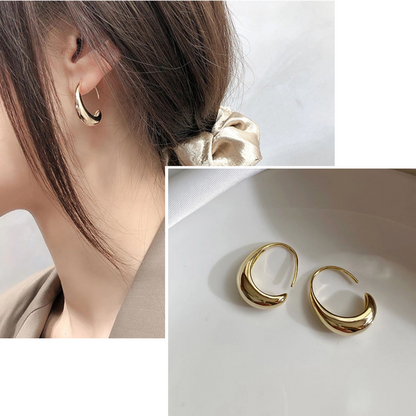 Hoop Oorbellen 1+1 GRATIS