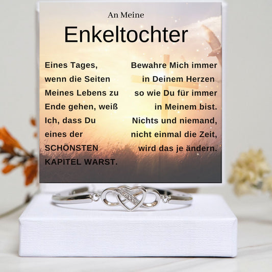 B5-T4- An Meine Enkeltochter - Armband Infinity