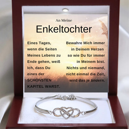 B5-T4- An Meine Enkeltochter - Armband Infinity