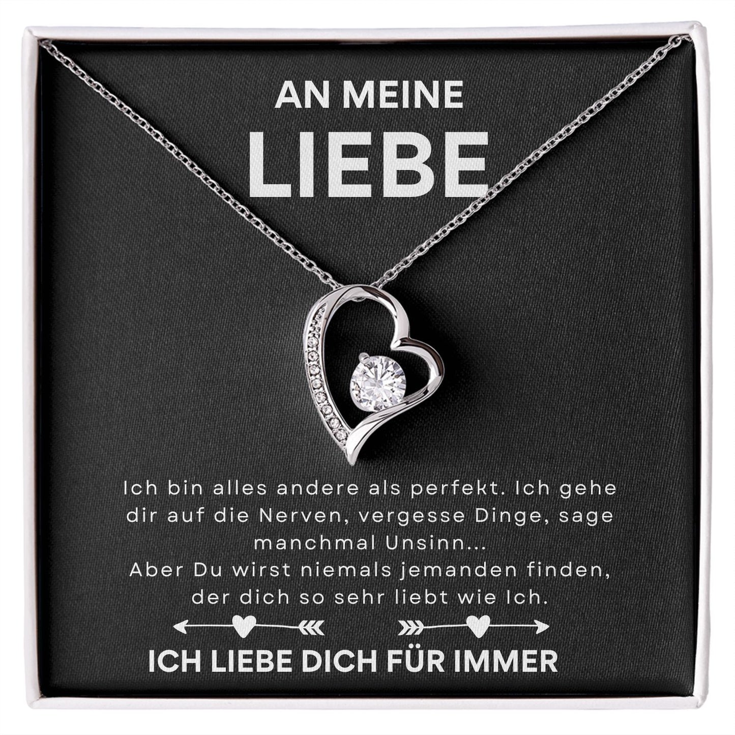 Ausführung Herz Halskette - An meinen Liebe