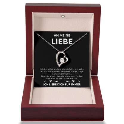 Ausführung Herz Halskette - An meinen Liebe
