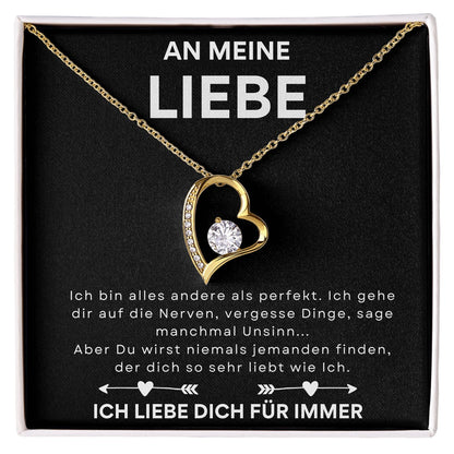 Ausführung Herz Halskette - An meinen Liebe