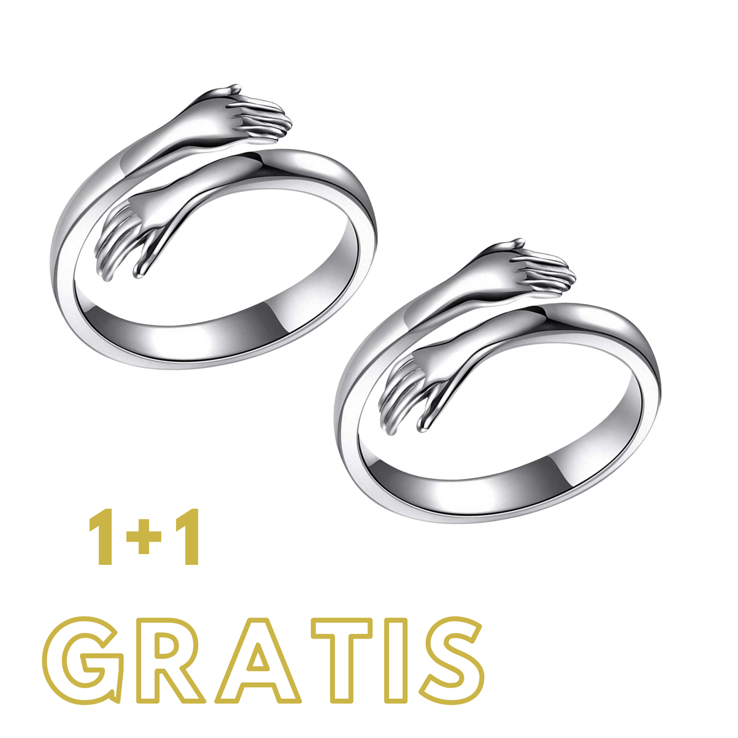 R1-T91- Umarmung ring 1 + 1 FREI