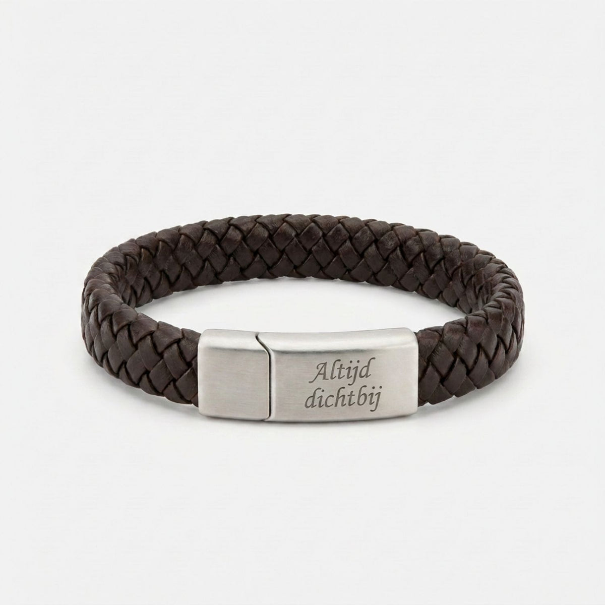 Braided bracelet collection styled on wrist