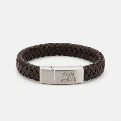 Braided bracelet collection styled on wrist