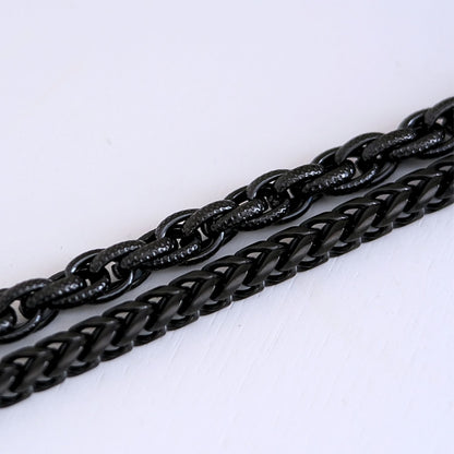 Für meinen Sohn - Armband Doppelkette - B23-T53