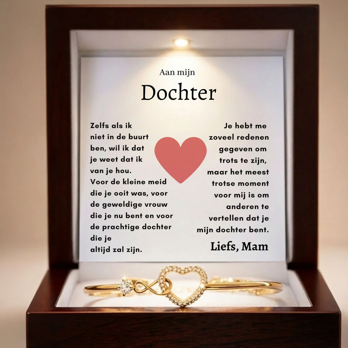 Für meine Tochter – Infinity Armband