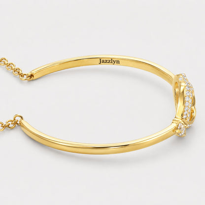 Infinity Armband mit Gravur – Für meine Tochter