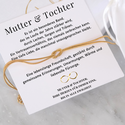 Mutter & Tochter - Liebesknoten Armband- B11-T177