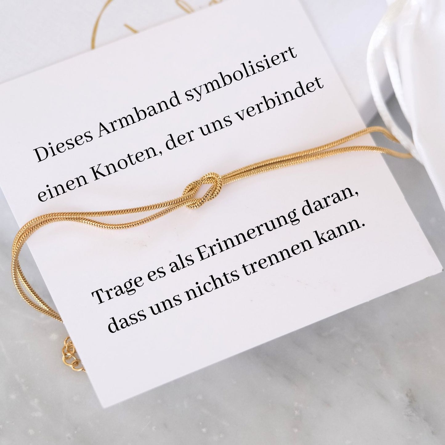 Liebesknoten-Armband - B11-T98