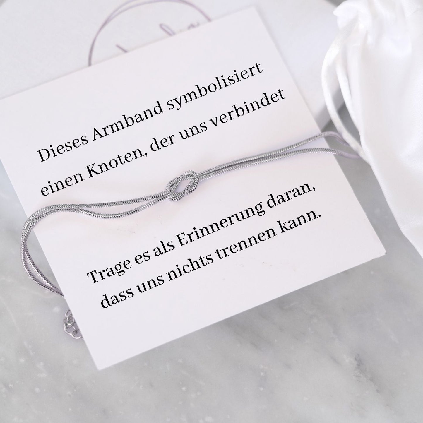 Liebesknoten-Armband - B11-T98