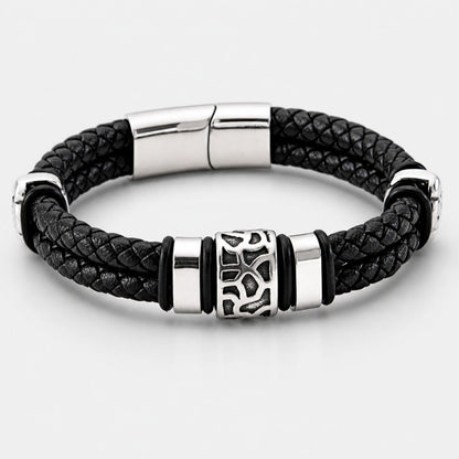Für meinen Mann – Armband aus veganem Leder