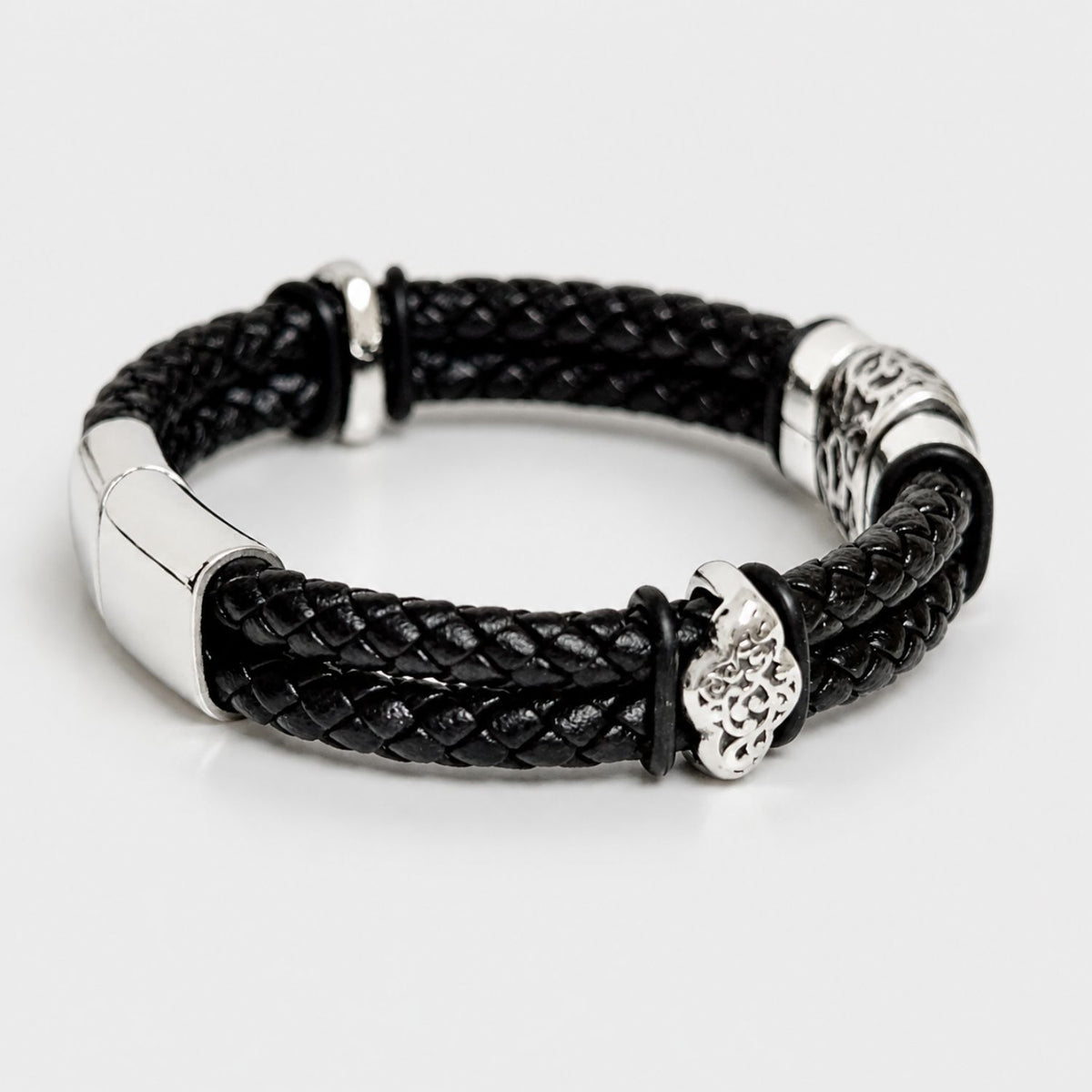 Für meinen Mann – Armband aus veganem Leder