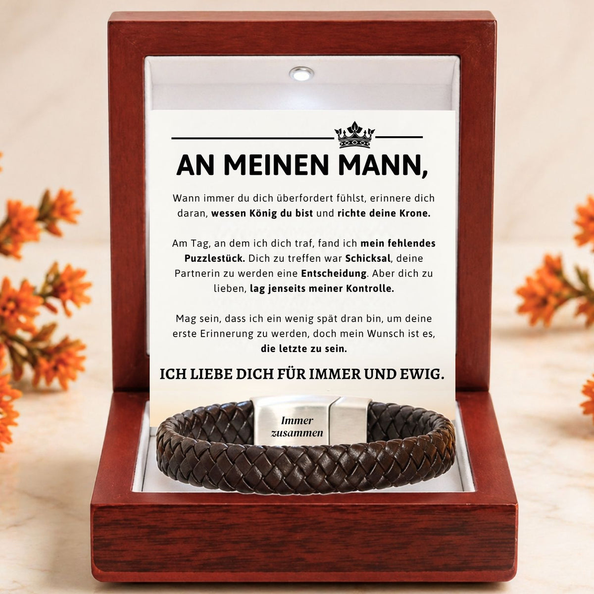 Gevlochten armbanden voor mannen – sfeerfoto
