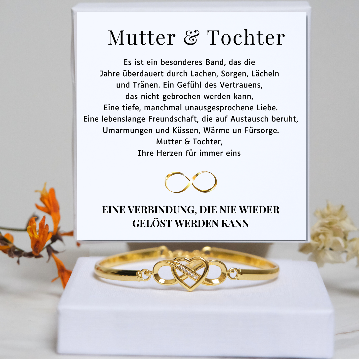Mutter & Tochter-Armband Infinity- B5-T177-V1