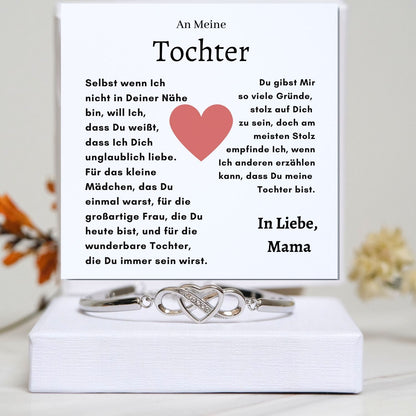 An meine Tochter  - Armband Infinity- B5-T2