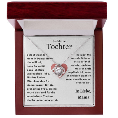 Knoten Halskette - An meine Tochter-L1-T2