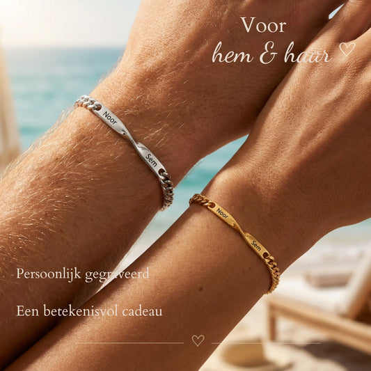 Duo Armband – Du trägst sie, sie trägt dich