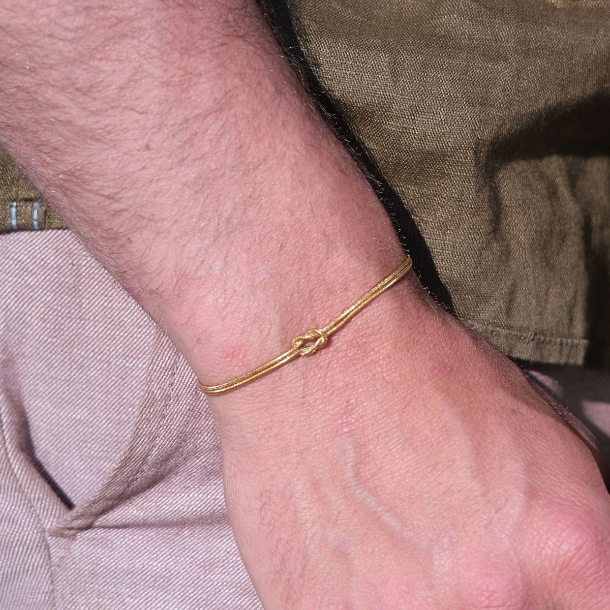 Liebesknoten Armband für Vater und Tochter
