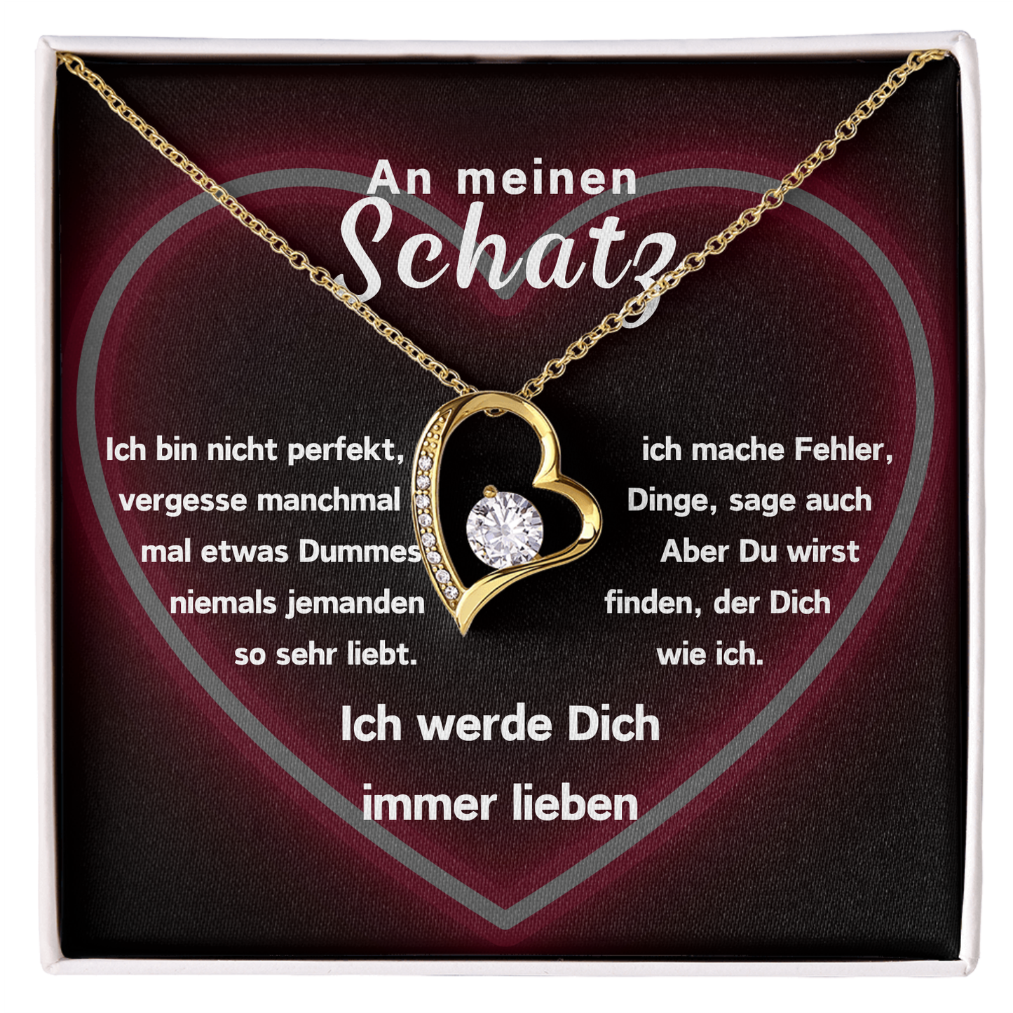 Ausführung Herz Halskette - L2-T11 2.0