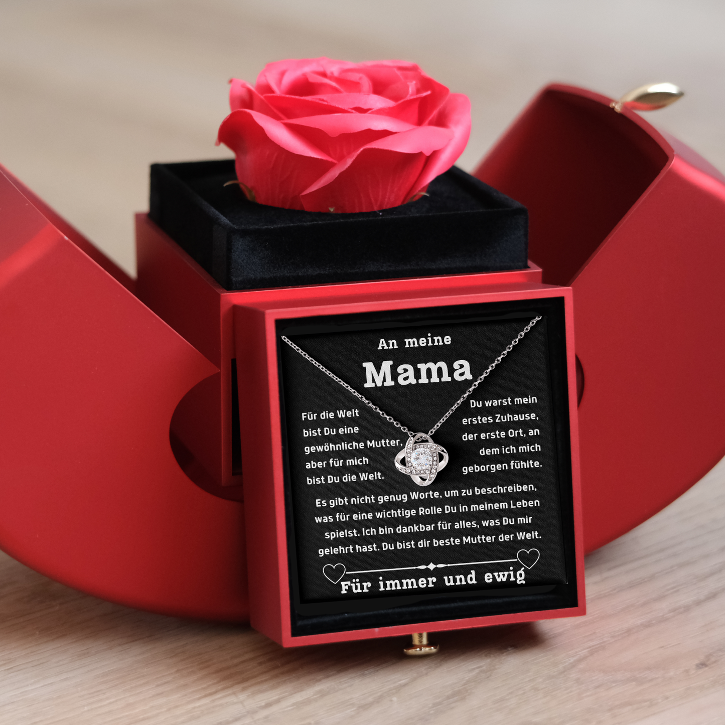 Ewige-rose-An Meine Mama - L1-T68-APPEL-BOX