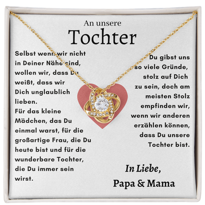 An unsere Tochter- In liebe, Papa & Mama- L1-T39