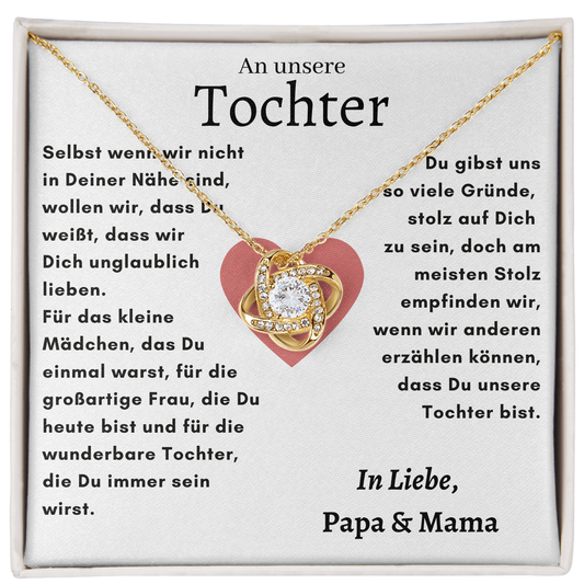 An unsere Tochter- In liebe, Papa & Mama- L1-T39