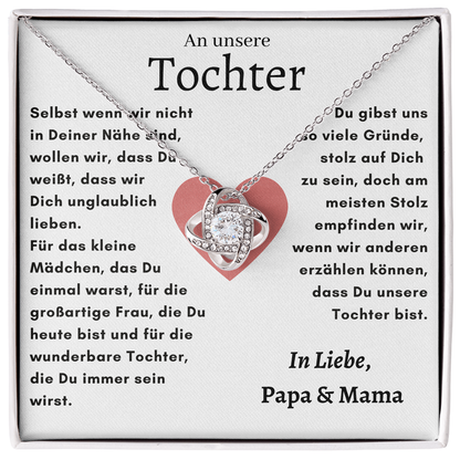 An unsere Tochter- In liebe, Papa & Mama- L1-T39