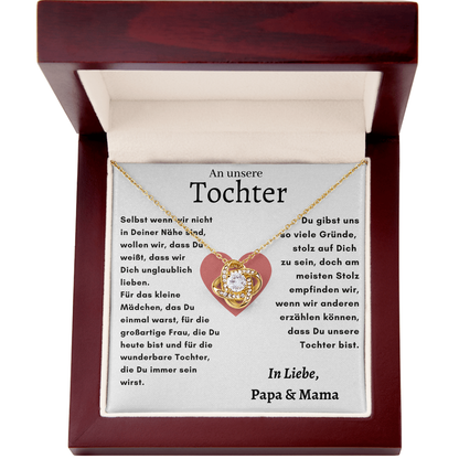 An unsere Tochter- In liebe, Papa & Mama- L1-T39