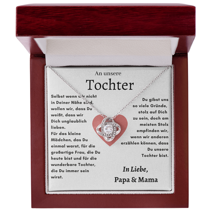 An unsere Tochter- In liebe, Papa & Mama- L1-T39