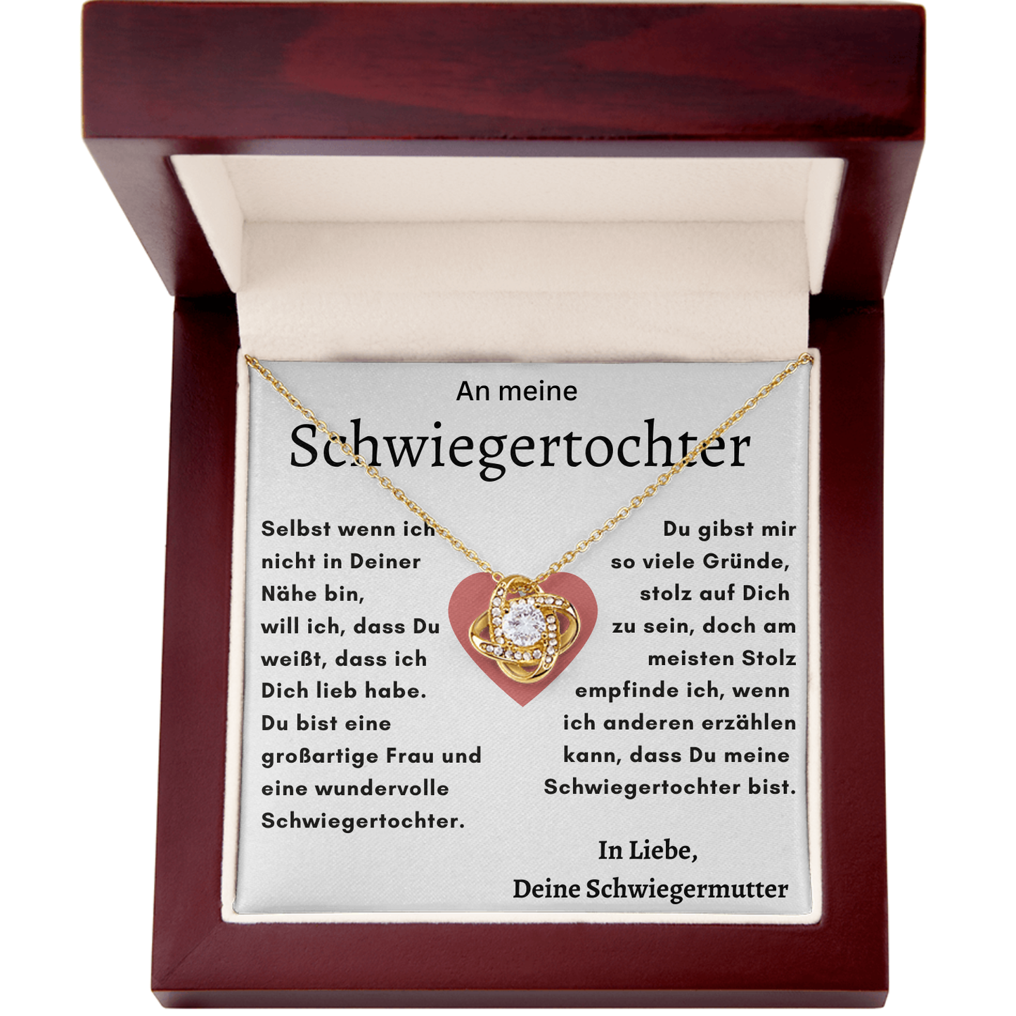 An meine Schwiegertochter- Kette- L1-T43