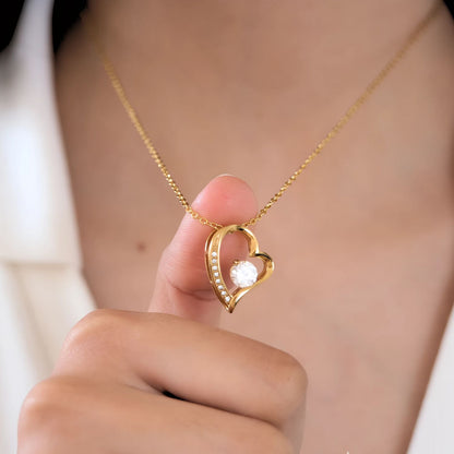 Ewige Rose – Herz-Halskette – Für meinen Schatz-L2-T12-APPEL BOX