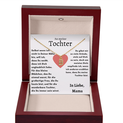 Initialen-Halskette für Tochter - L25-T2