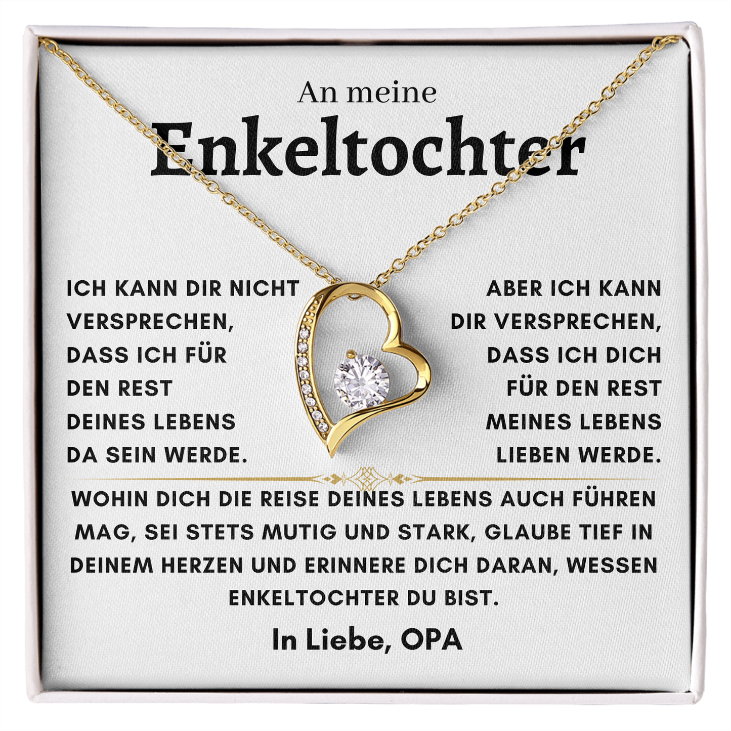 An meine Enkeltochter-In liebe-OPA-L2-T207