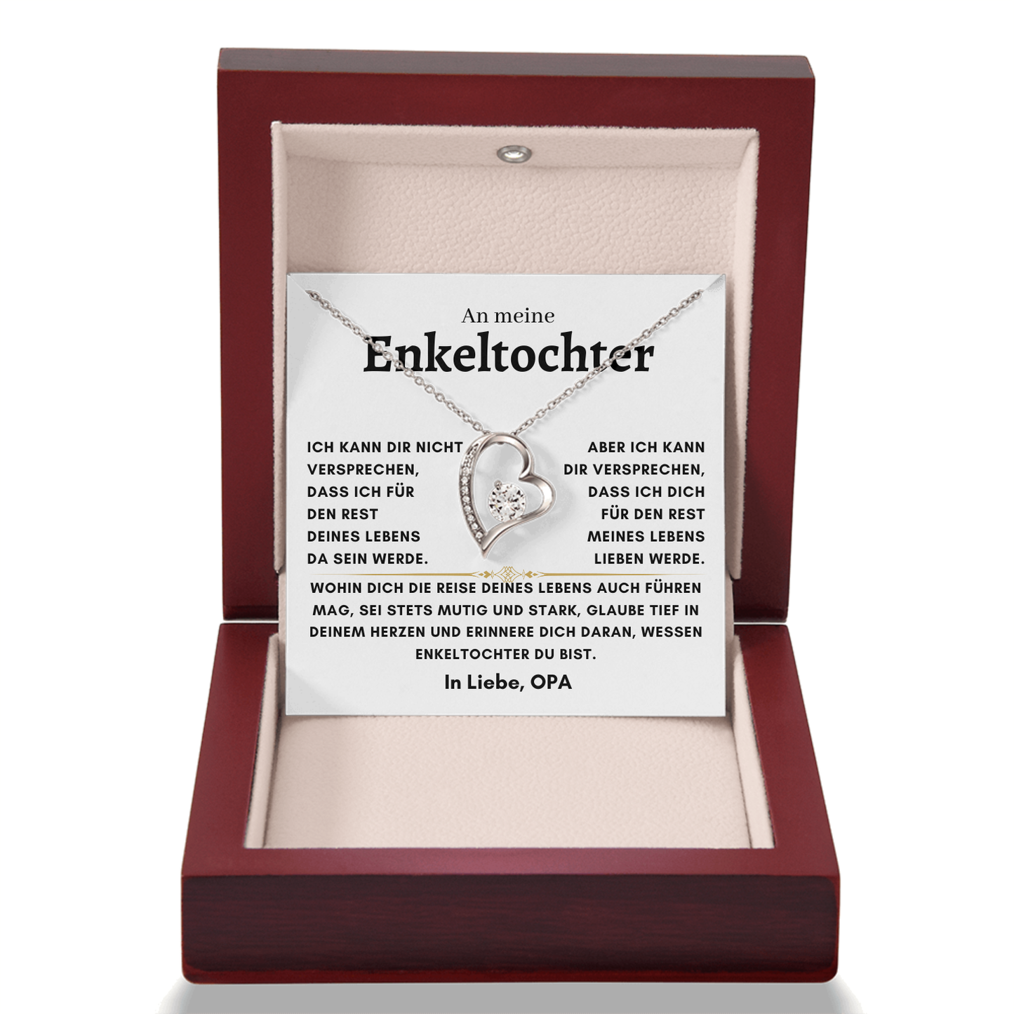 An meine Enkeltochter-In liebe-OPA-L2-T207