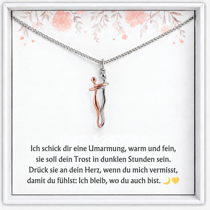 Knuffel Ketting rosé goud