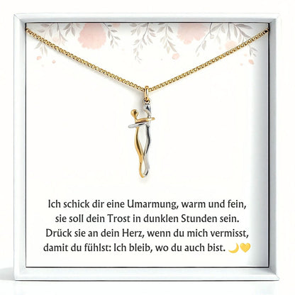 Knuffel Ketting met hanger, betekenisvol cadeau