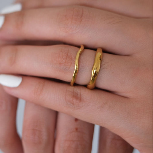 ''Golven'' ring set