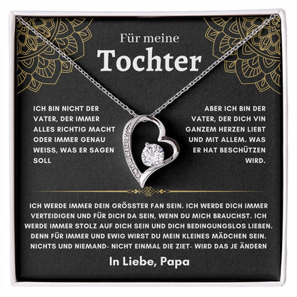 Ausführung Herz Halskette für Tochter- Ein liebevolles Geschenk von Papa