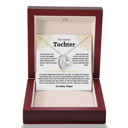 Ausführung Herz Halskette für Tochter- Ein liebevolles Geschenk von Papa