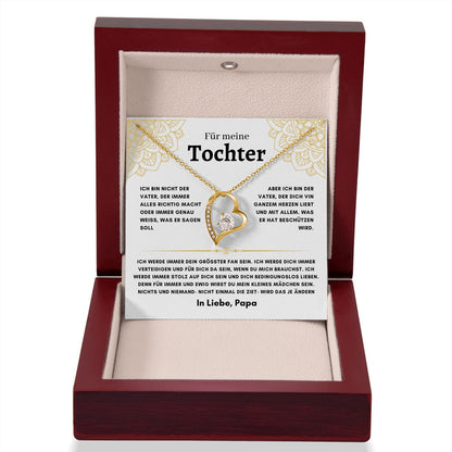 Ausführung Herz Halskette für Tochter- Ein liebevolles Geschenk von Papa