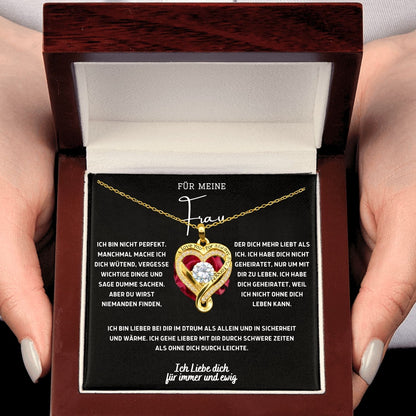 Herz Halskette für Ehefrau | Ein zeitloses Symbol der Liebe