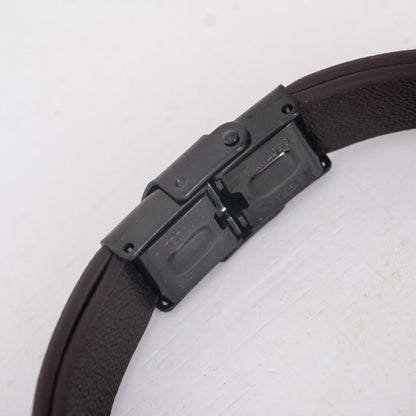 Sluiting van de verstelbare leren armband