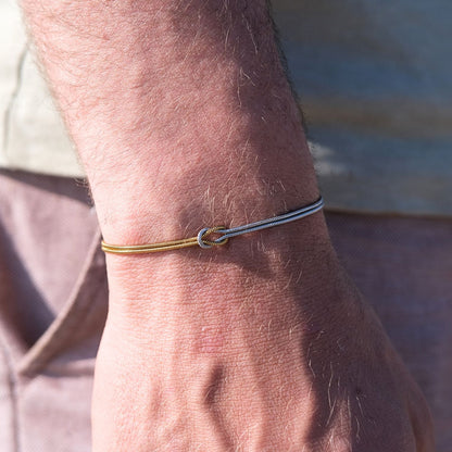Liebesknoten Armband für Vater und Tochter