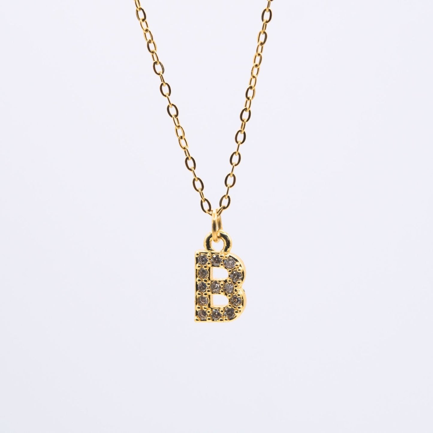 Initialen-Kette - An meine große Liebe - L25-T11